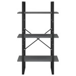 vidaXL Raft de depozitare, gri, 60x30x105 cm, lemn masiv de pin vidaXL Raft de depozitare, gri, 60x30x105 cm, lemn masiv de pin