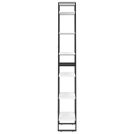 vidaXL Raft de depozitare, alb, 60x30x210 cm, lemn compozit vidaXL Raft de depozitare, alb, 60x30x210 cm, lemn compozit