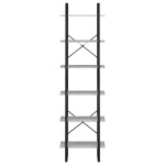 vidaXL Raft de depozitare, gri beton, 60x30x210 cm, lemn compozit vidaXL Raft de depozitare, gri beton, 60x30x210 cm, lemn compozit