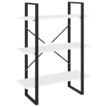 vidaXL Bibliotecă, alb, 80x30x105 cm, PAL vidaXL Bibliotecă, alb, 80x30x105 cm, PAL