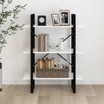 vidaXL Bibliotecă, alb, 80x30x105 cm, PAL vidaXL Bibliotecă, alb, 80x30x105 cm, PAL