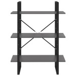 vidaXL Bibliotecă, gri, 80x30x105 cm, PAL vidaXL Bibliotecă, gri, 80x30x105 cm, PAL