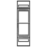 vidaXL Bibliotecă, gri beton, 100x30x105 cm, PAL vidaXL Bibliotecă, gri beton, 100x30x105 cm, PAL