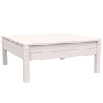 vidaXL Set mobilier de grădină cu perne, 3 piese, alb, lemn masiv pin vidaXL Set mobilier de grădină cu perne, 3 piese, alb, lemn masiv pin