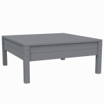 vidaXL Set mobilier de grădină cu perne, 3 piese, gri, lemn masiv pin vidaXL Set mobilier de grădină cu perne, 3 piese, gri, lemn masiv pin