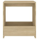 vidaXL Masă laterală, stejar Sonoma, 50x26x50 cm, PAL vidaXL Masă laterală, stejar Sonoma, 50x26x50 cm, PAL