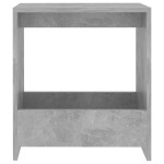 vidaXL Masă laterală, gri beton, 50x26x50 cm, PAL vidaXL Masă laterală, gri beton, 50x26x50 cm, PAL