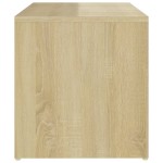 vidaXL Masă laterală, stejar Sonoma, 59x36x38 cm, PAL vidaXL Masă laterală, stejar Sonoma, 59x36x38 cm, PAL
