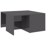 vidaXL Măsuțe de cafea, 4 buc., gri extralucios, 33x33x33 cm vidaXL Măsuțe de cafea, 4 buc., gri extralucios, 33x33x33 cm