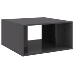 vidaXL Măsuțe de cafea, 4 buc., gri extralucios, 33x33x33 cm vidaXL Măsuțe de cafea, 4 buc., gri extralucios, 33x33x33 cm