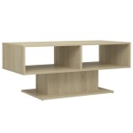 vidaXL Măsuță de cafea, stejar Sonoma, 103,5x50x44,5cm, lemn prelucrat vidaXL Măsuță de cafea, stejar Sonoma, 103,5x50x44,5cm, lemn prelucrat