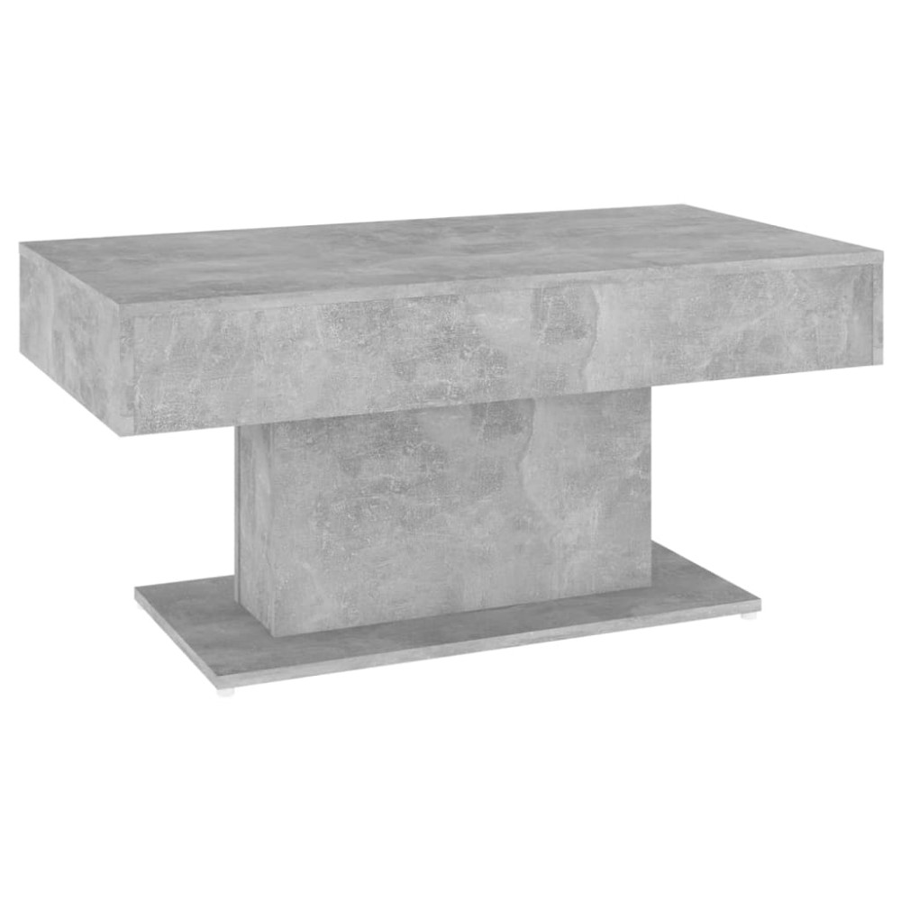 vidaXL Măsuță de cafea, gri beton, 96x50x45 cm, lemn prelucrat