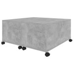 vidaXL Măsuță de cafea, gri beton , 75x75x38 cm, lemn prelucrat vidaXL Măsuță de cafea, gri beton , 75x75x38 cm, lemn prelucrat