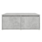 vidaXL Măsuță de cafea, gri, 80x80x31 cm, lemn prelucrat vidaXL Măsuță de cafea, gri, 80x80x31 cm, lemn prelucrat