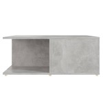 vidaXL Măsuță de cafea, gri, 80x80x31 cm, lemn prelucrat vidaXL Măsuță de cafea, gri, 80x80x31 cm, lemn prelucrat