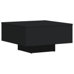 vidaXL Măsuță de cafea, negru, 60x60x31,5 cm, lemn prelucrat vidaXL Măsuță de cafea, negru, 60x60x31,5 cm, lemn prelucrat