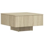 vidaXL Măsuță de cafea, stejar Sonoma, 60x60x31,5 cm, lemn prelucrat vidaXL Măsuță de cafea, stejar Sonoma, 60x60x31,5 cm, lemn prelucrat