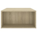 vidaXL Măsuță de cafea alb și stejar Sonoma 90x67x33 cm lemn prelucrat vidaXL Măsuță de cafea alb și stejar Sonoma 90x67x33 cm lemn prelucrat