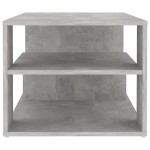 vidaXL Măsuță de cafea, gri beton, 100x50x40 cm, lemn prelucrat vidaXL Măsuță de cafea, gri beton, 100x50x40 cm, lemn prelucrat