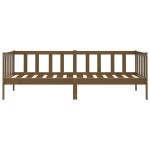 vidaXL Pat de zi, 90x200 cm, maro miere, lemn masiv de pin vidaXL Pat de zi, 90x200 cm, maro miere, lemn masiv de pin