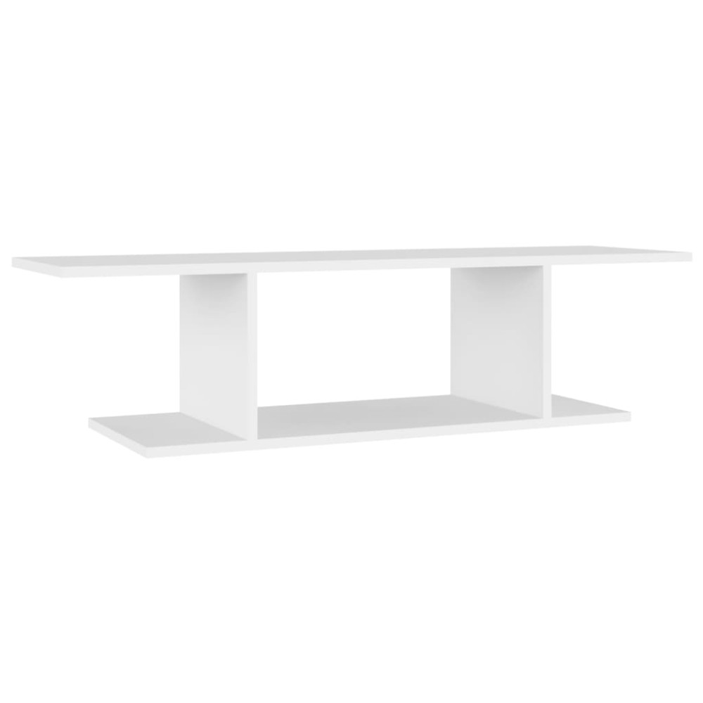 vidaXL Dulap TV montaj pe perete, alb, 103x30x26,5 cm