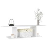 vidaXL Dulap TV montaj pe perete, alb, 103x30x26,5 cm