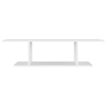 vidaXL Dulap TV montaj pe perete, alb, 103x30x26,5 cm