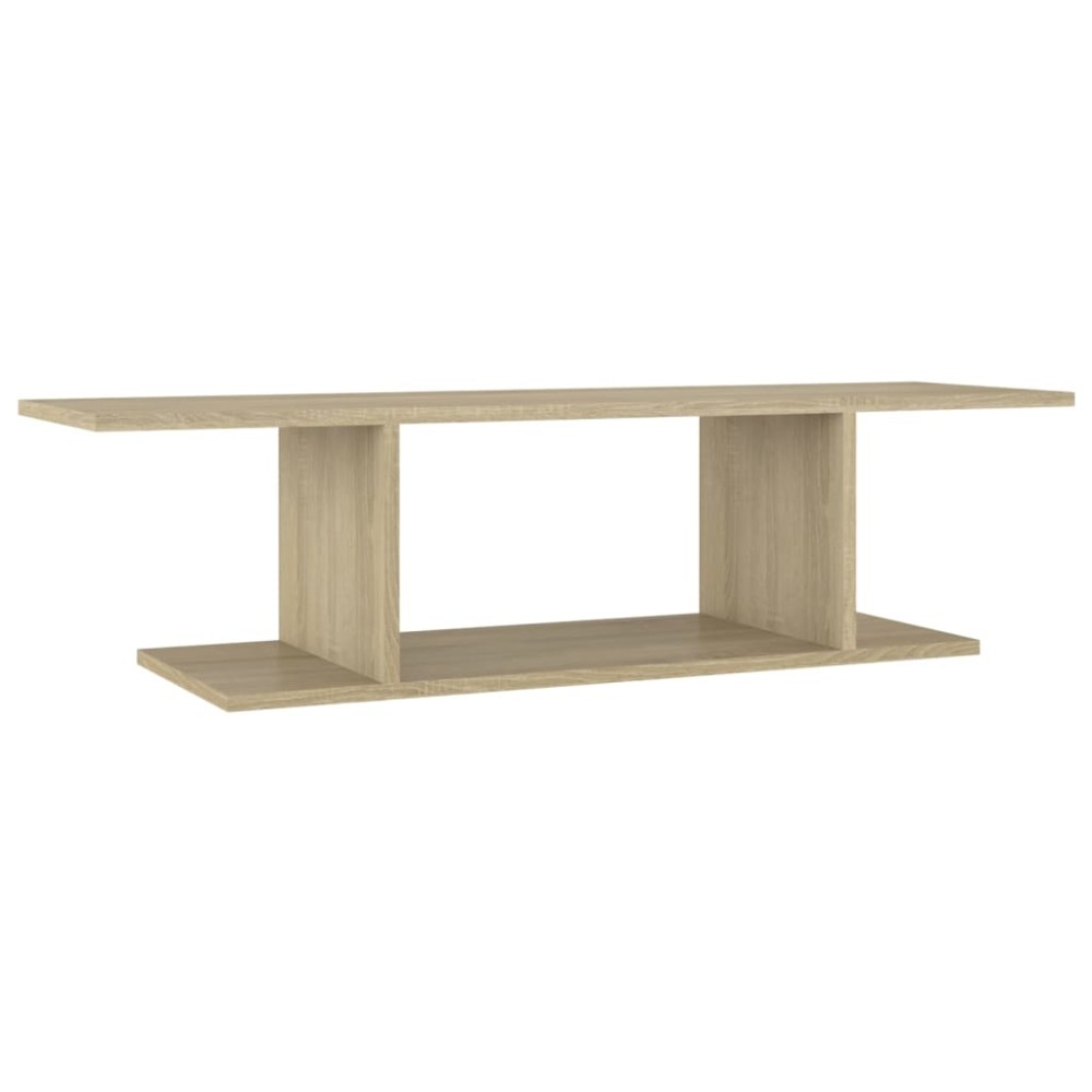 vidaXL Dulap TV montaj pe perete, stejar sonoma, 103x30x26,5 cm