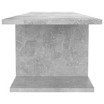 vidaXL Dulap TV montat pe perete, gri beton, 103x30x26,5 cm