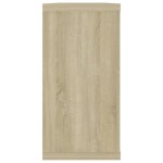 vidaXL Rafturi de perete cub, 4 buc., stejar sonoma, 100x15x30 cm, PAL