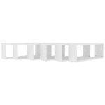 vidaXL Rafturi de perete în formă de cub 6 buc. alb 60x15x23 cm lemn vidaXL Rafturi de perete în formă de cub 6 buc. alb 60x15x23 cm lemn