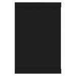 vidaXL Rafturi de perete cub 2 buc. negru 60x15x23 cm lemn prelucrat vidaXL Rafturi de perete cub 2 buc. negru 60x15x23 cm lemn prelucrat
