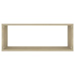 vidaXL Rafturi de perete cub, 6 buc., stejar sonoma, 60x15x23 cm, PAL vidaXL Rafturi de perete cub, 6 buc., stejar sonoma, 60x15x23 cm, PAL
