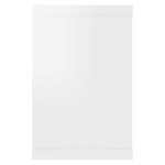 vidaXL Rafturi de perete cub, 2 buc, alb extralucios, 60x15x23 cm, PAL vidaXL Rafturi de perete cub, 2 buc, alb extralucios, 60x15x23 cm, PAL