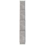 vidaXL Raft de perete cub, gri beton, 90x15x119 cm, PAL vidaXL Raft de perete cub, gri beton, 90x15x119 cm, PAL