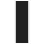 vidaXL Rafturi de perete, 2 bucăți, negru, 50x15x50 cm, PAL