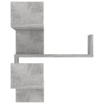 vidaXL Rafturi de perete pe colț 2 buc. gri beton 40x40x50 cm PAL vidaXL Rafturi de perete pe colț 2 buc. gri beton 40x40x50 cm PAL