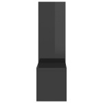vidaXL Rafturi de perete 2 buc. gri lucios 50x15x50 cm lemn prelucrat vidaXL Rafturi de perete 2 buc. gri lucios 50x15x50 cm lemn prelucrat