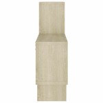 vidaXL Raft de perete în formă de mașină stejar sonoma 82x15x51cm PAL