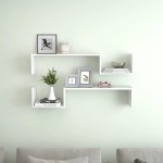 vidaXL Rafturi de perete 2 buc. alb lucios 100x15x20 cm lemn prelucrat vidaXL Rafturi de perete 2 buc. alb lucios 100x15x20 cm lemn prelucrat