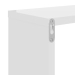 vidaXL Rafturi de perete 2 buc. alb lucios 100x15x20 cm lemn prelucrat vidaXL Rafturi de perete 2 buc. alb lucios 100x15x20 cm lemn prelucrat