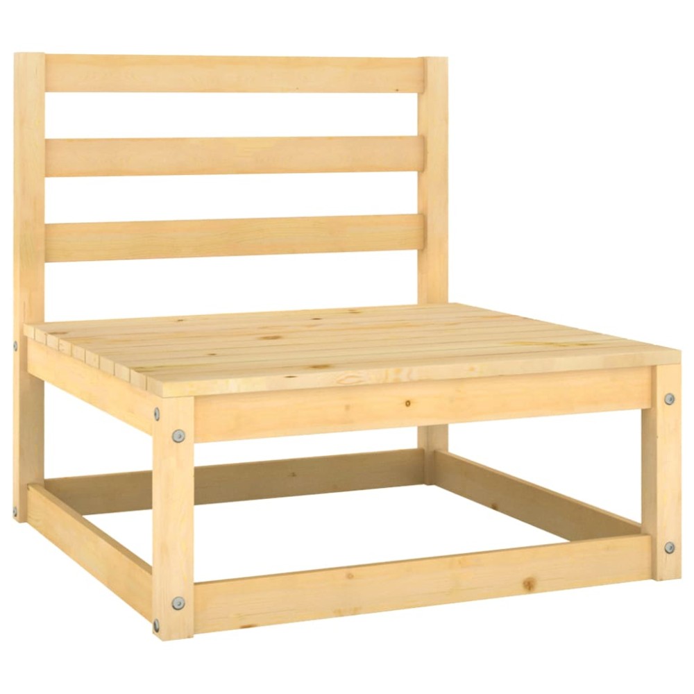vidaXL Set mobilier de grădină cu perne, 2 piese, lemn masiv de pin