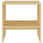 vidaXL Noptiere, 2 buc., 40x30,5x40 cm, lemn masiv de pin