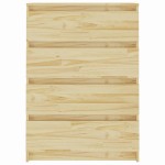 vidaXL Dulap lateral, 60x36x84 cm, lemn masiv de pin