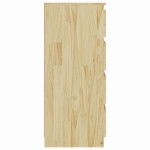 vidaXL Dulap lateral, 60x36x84 cm, lemn masiv de pin