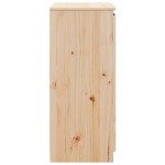 vidaXL Dulap lateral, 60x36x84 cm, lemn masiv de pin