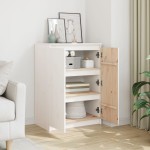 vidaXL Dulap, alb, 60x36x84 cm, lemn masiv de pin vidaXL Dulap, alb, 60x36x84 cm, lemn masiv de pin