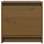 vidaXL Noptiere, 2 buc., maro miere, 40x30,5x40 cm, lemn masiv de pin vidaXL Noptiere, 2 buc., maro miere, 40x30,5x40 cm, lemn masiv de pin