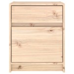 vidaXL Noptieră, 40x31x50 cm, lemn masiv de pin vidaXL Noptieră, 40x31x50 cm, lemn masiv de pin