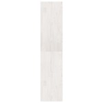 vidaXL Bibliotecă/Separator cameră, alb, 40x30x135,5 cm, lemn de pin
